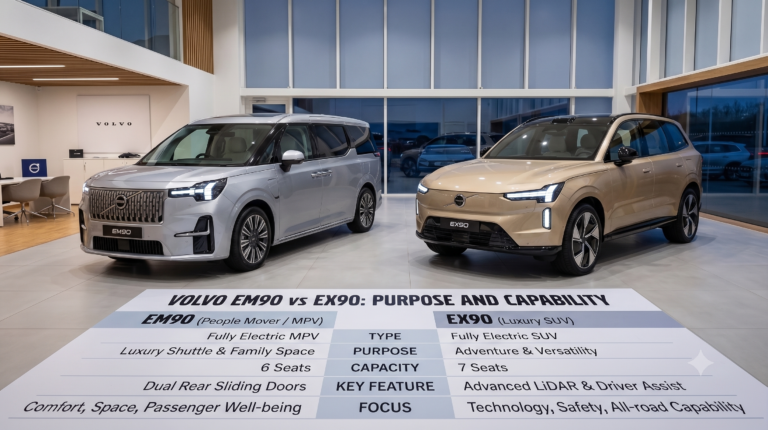 Volvo EM90 vs EX90? Volvo EM90 vs EX90?
