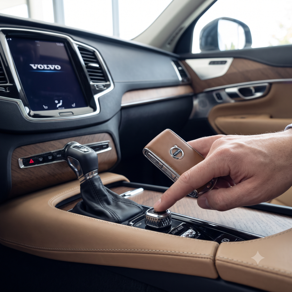 How to Start a Volvo XC90 With a Key? Gemini Generated Image xh2y43xh2y43xh2y