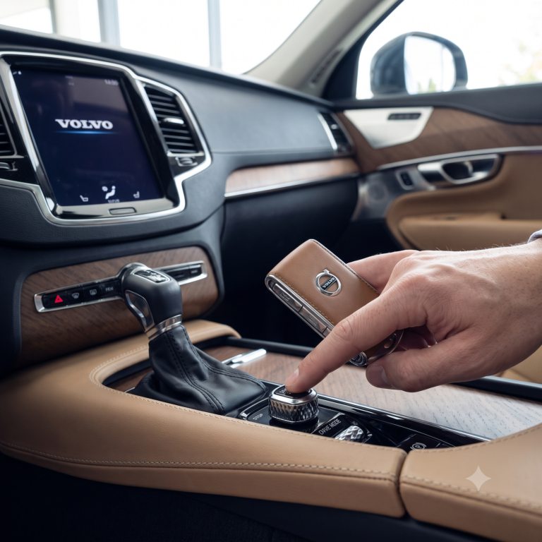 How to Start a Volvo XC90 With a Key?