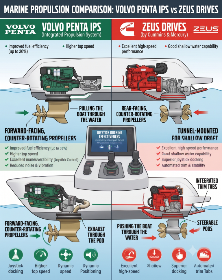 Volvo Penta IPS vs Zeus? Volvo Penta IPS vs Zeus?