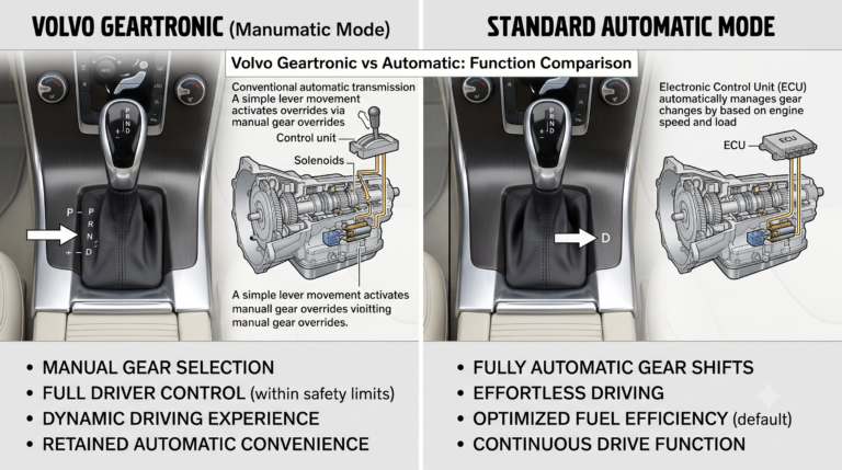 Volvo Geartronic vs Automatic? Volvo Geartronic vs Automatic?