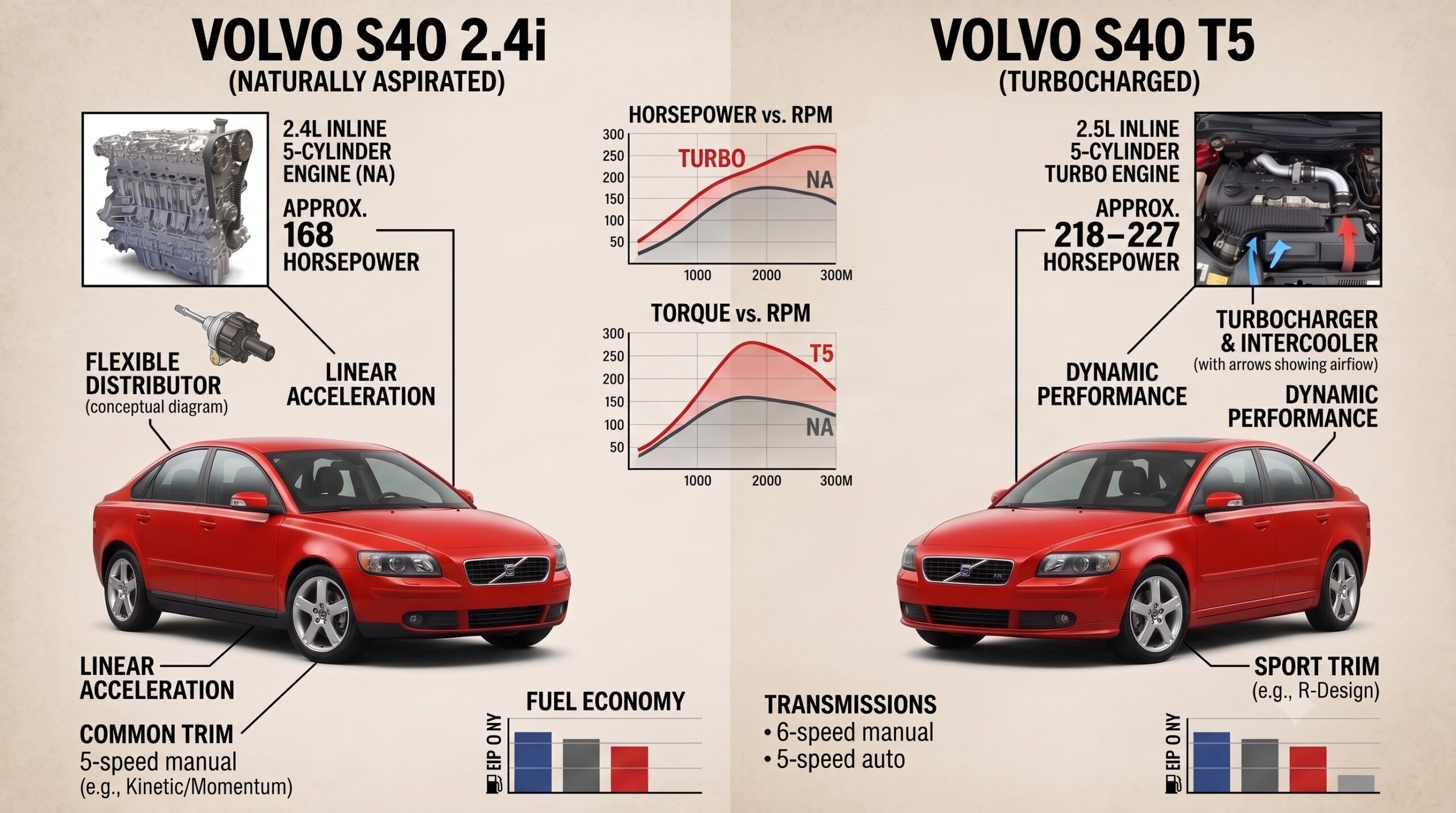 Volvo S40 2.4i vs T5? Volvo S40 engine comparison info… 202607091648 scaled