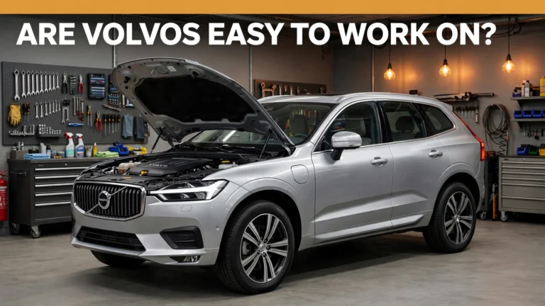 Are Volvos Easy to Work On? The Honest Answer Depends on the Year