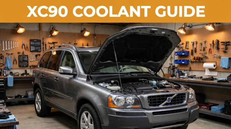 How to Add Coolant to a 2006 Volvo XC90: Safe DIY Steps