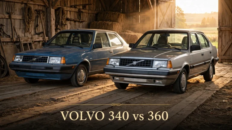 Volvo 340 vs 360: DAF Variomatic CVT vs Redblock 5-Speed Showdown Volvo 340 vs 360: DAF Variomatic CVT vs Redblock 5-Speed Showdown