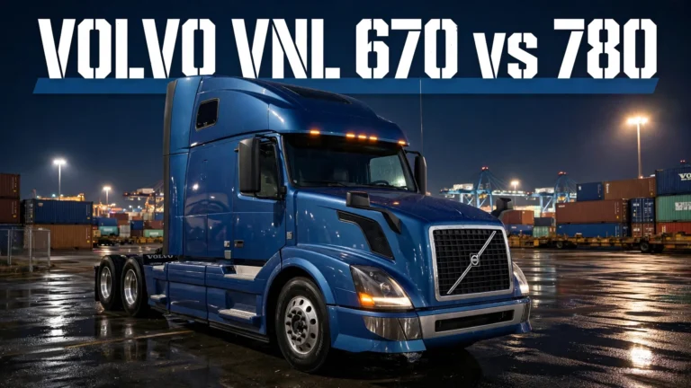Volvo VNL 670 vs 780 Weight: Tare Weight, Payload & Which Sleeper Pays Better