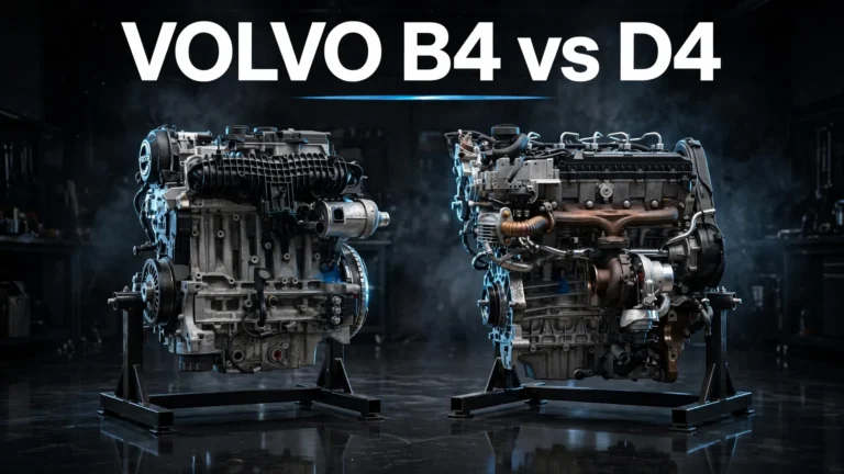 Volvo B4 vs D4?