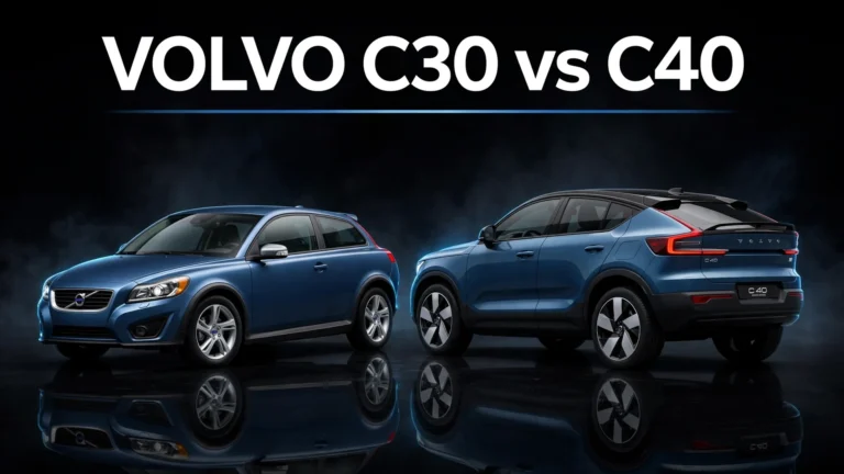 Volvo C30 vs C40: Same Letter, Different Century — Which Should You Buy? Volvo C30 vs C40: Same Letter, Different Century — Which Should You Buy?