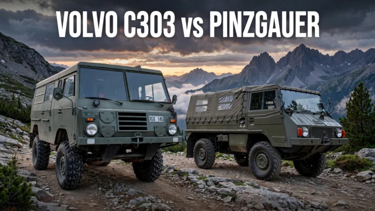 Volvo C303 vs Pinzgauer: Battle of the Portal Axle 4x4 Off-Road Legends Volvo C303 vs Pinzgauer: Battle of the Portal Axle 4×4 Off-Road Legends