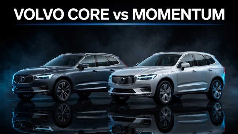 Volvo Core vs Momentum: Full 2023 Trim Restructuring Comparison