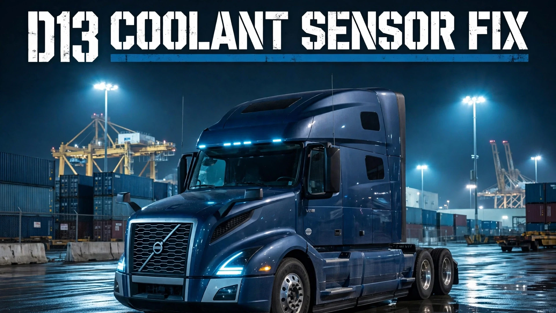 volvo d13 coolant level sensor problems