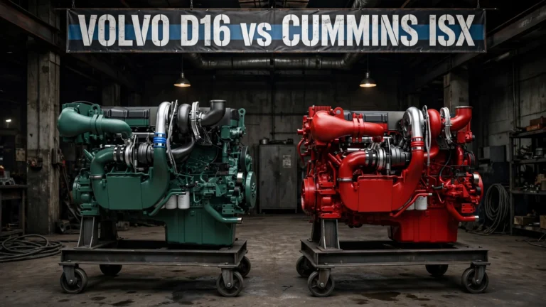 Volvo D16 vs Cummins ISX?