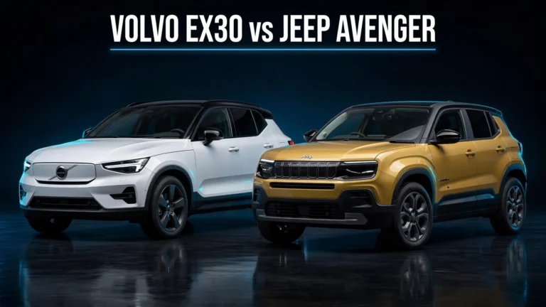 Volvo EX30 vs Jeep Avenger: Small Electric SUV Showdown (2026) Volvo EX30 vs Jeep Avenger: Small Electric SUV Showdown (2026)