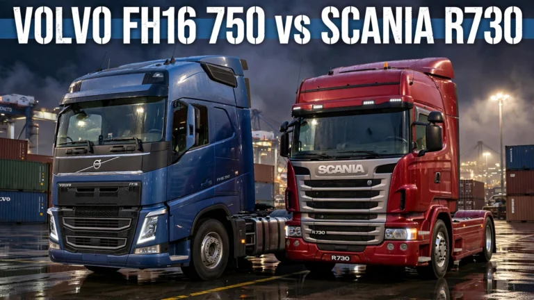 Volvo FH16 750 vs Scania R730? Volvo FH16 750 vs Scania R730?