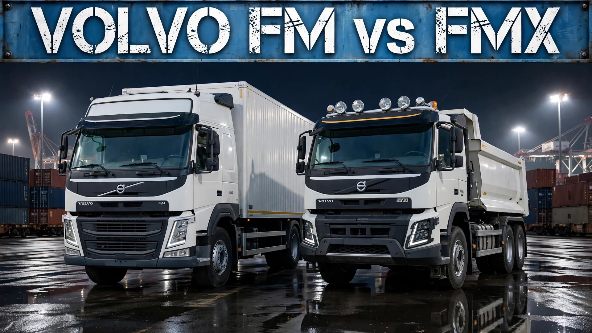 Volvo FM vs FMX: Highway Logistics vs Severe Construction Compared volvo fm vs