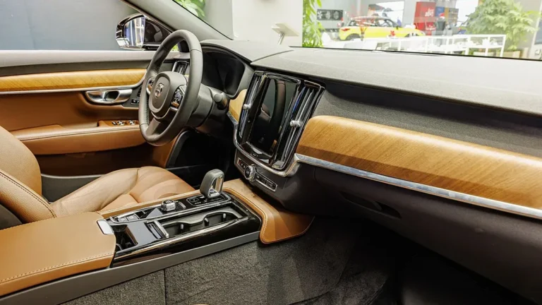 Volvo Leatherette vs Leather vs Nordico: Upholstery Comparison Volvo luxury perforated Nappa leather and tailored upholstery interior seats