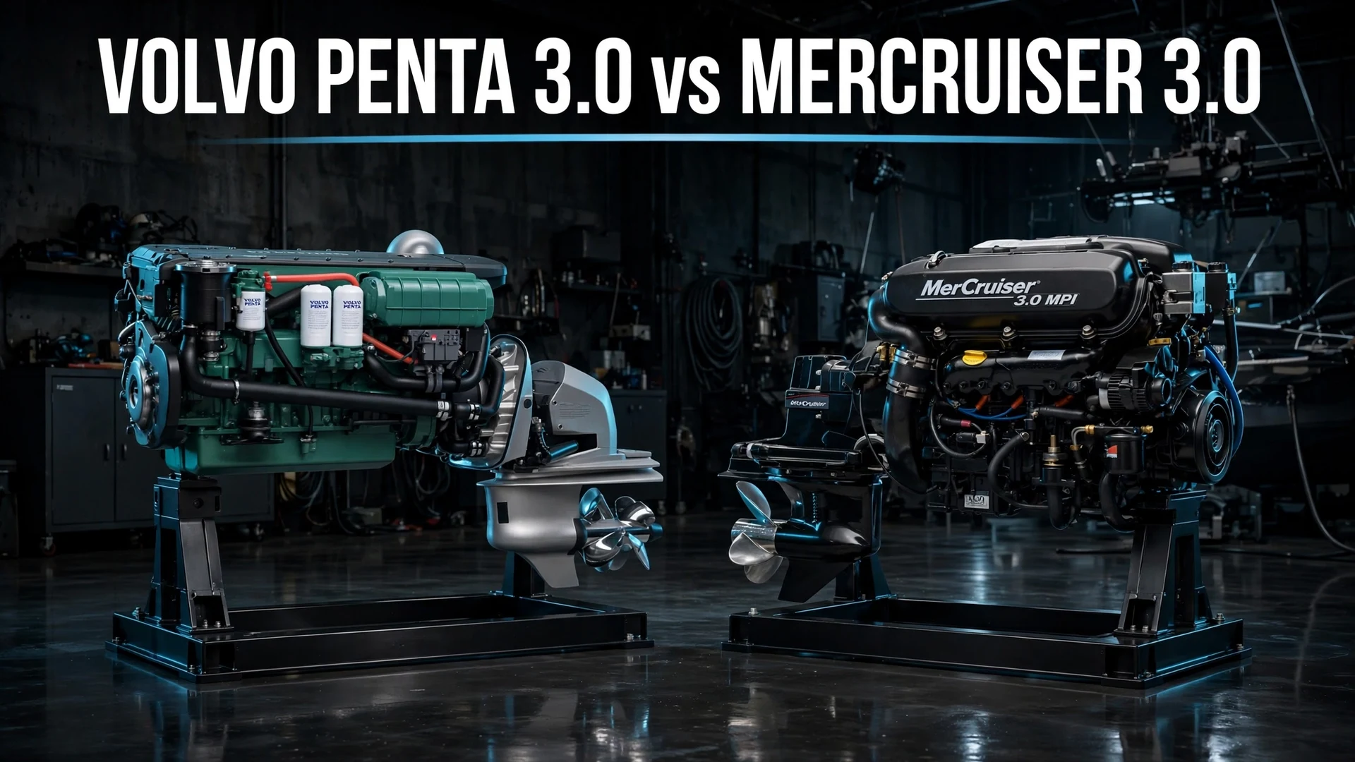 volvo penta 3 0 vs mercruiser 3 0