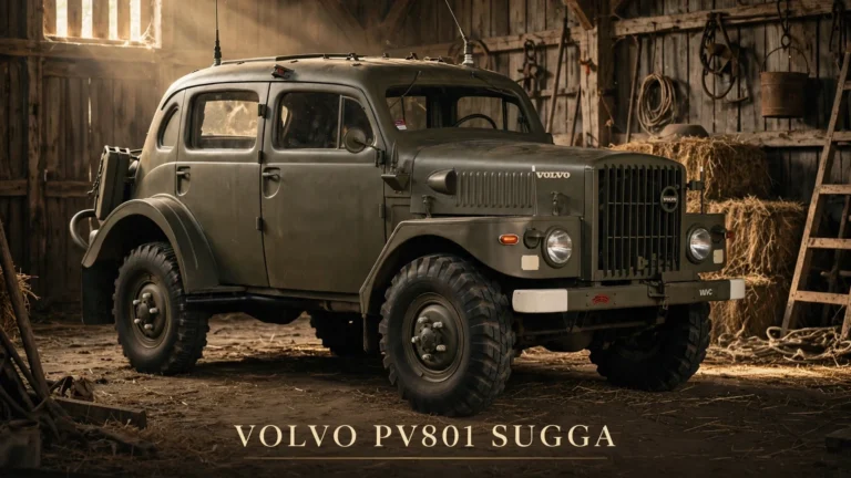 Volvo PV801-10: The “Sugga” Taxi Story — Specs, History and Why It Matters