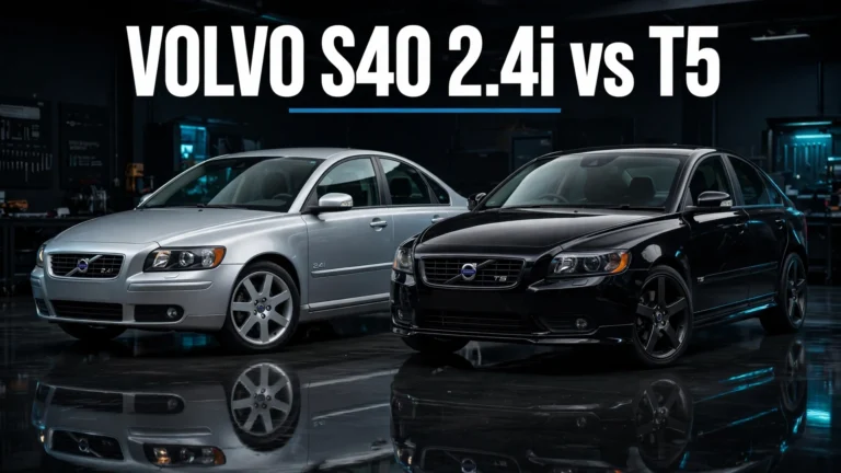 Volvo S40 2.4i vs T5?
