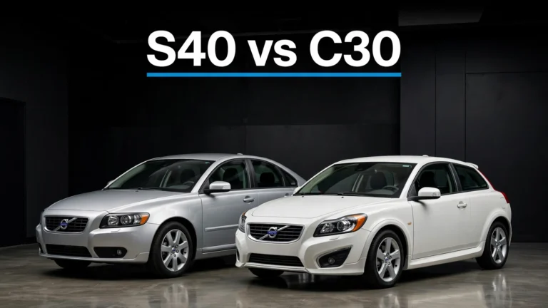 Volvo S40 vs C30: Sedan vs Hatch — Which P1 Volvo Is the Better Used Buy? Volvo S40 vs C30: Sedan vs Hatch — Which P1 Volvo Is the Better Used Buy?