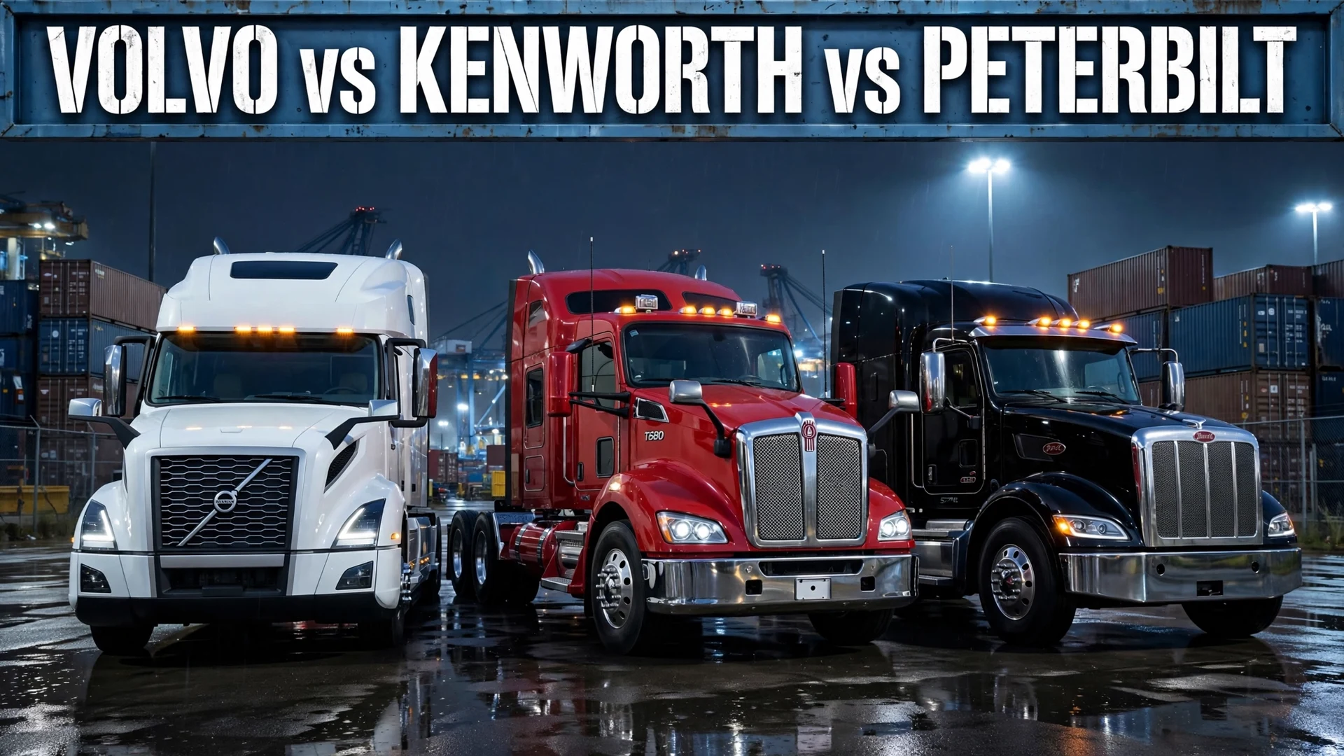 Volvo vs Kenworth vs Peterbilt? volvo vs kenworth vs peterbilt