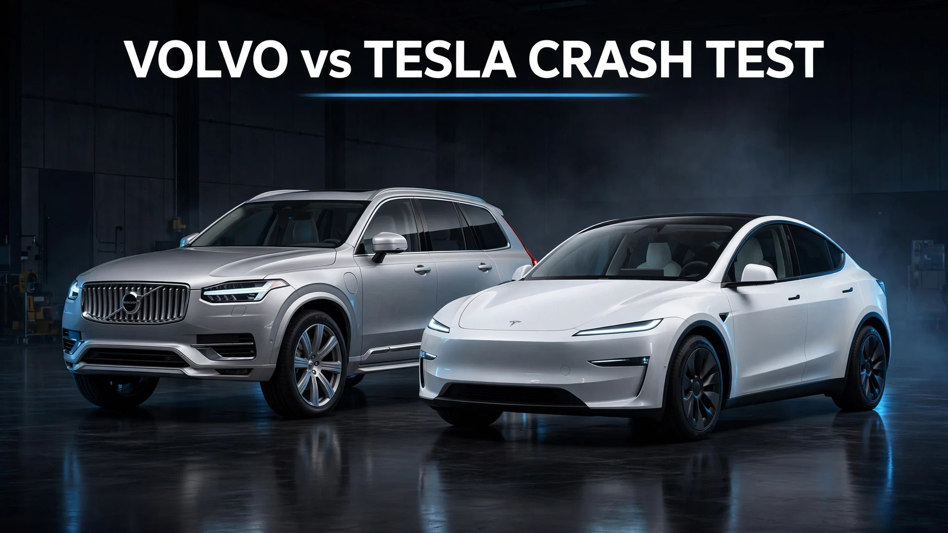 Volvo vs Tesla Crash Test? volvo vs tesla crash test