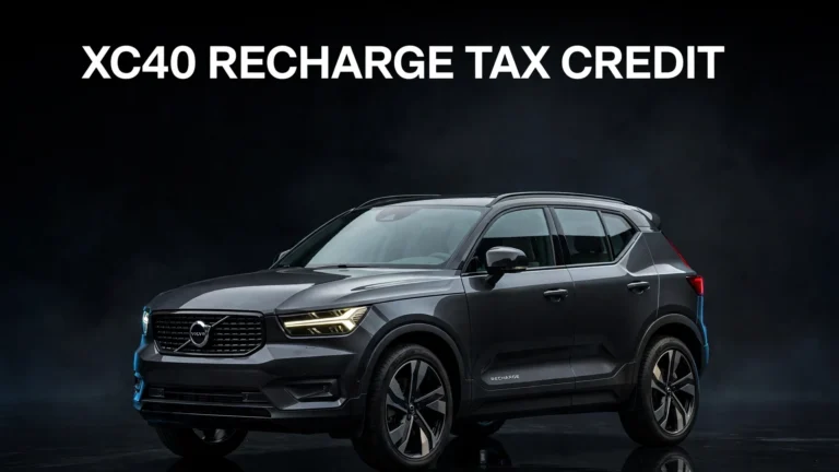 Does the Volvo XC40 Recharge Qualify for the Federal Tax Credit? The Full History Does the Volvo XC40 Recharge Qualify for the Federal Tax Credit? The Full History