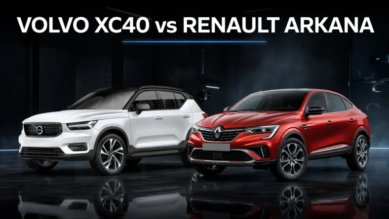 Volvo XC40 vs Renault Arkana: Premium Luxury vs Coupe SUV Compared Volvo XC40 vs Renault Arkana: Premium Luxury vs Coupe SUV Compared