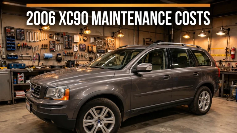 What Is the Maintenance Cost of a 2006 Volvo XC90? (2026 Owner's Guide) What Is the Maintenance Cost of a 2006 Volvo XC90? (2026 Owner’s Guide)